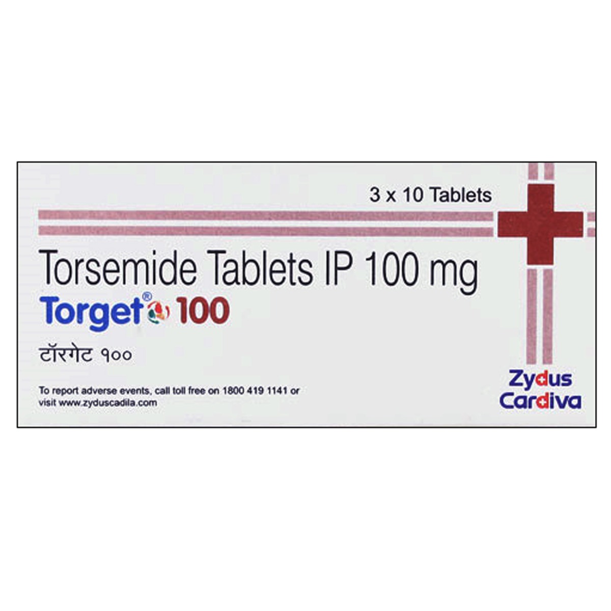Torget 100 Tablet 10's, Pack of 10 TABLETS Torget 100 Tablet 10's, Pack of 10 TABLETS