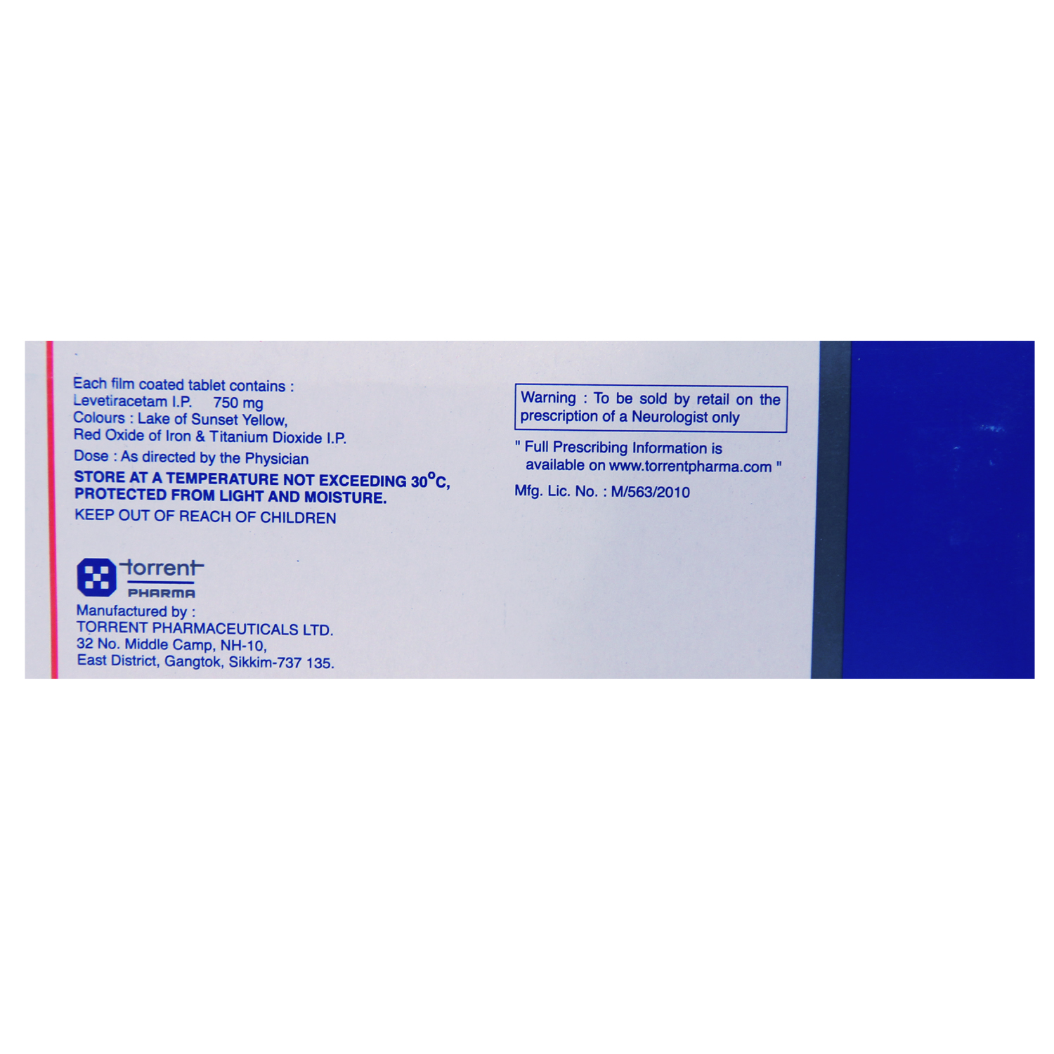 Torleva 750 Tablet 10's, Pack of 10 TABLETS Torleva 750 Tablet 10's, Pack of 10 TABLETS