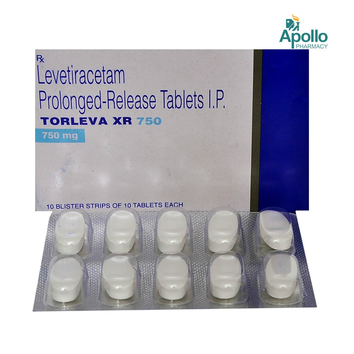 Torleva XR 750 Tablet 10's, Pack of 10 TABLETS Torleva XR 750 Tablet 10's, Pack of 10 TABLETS