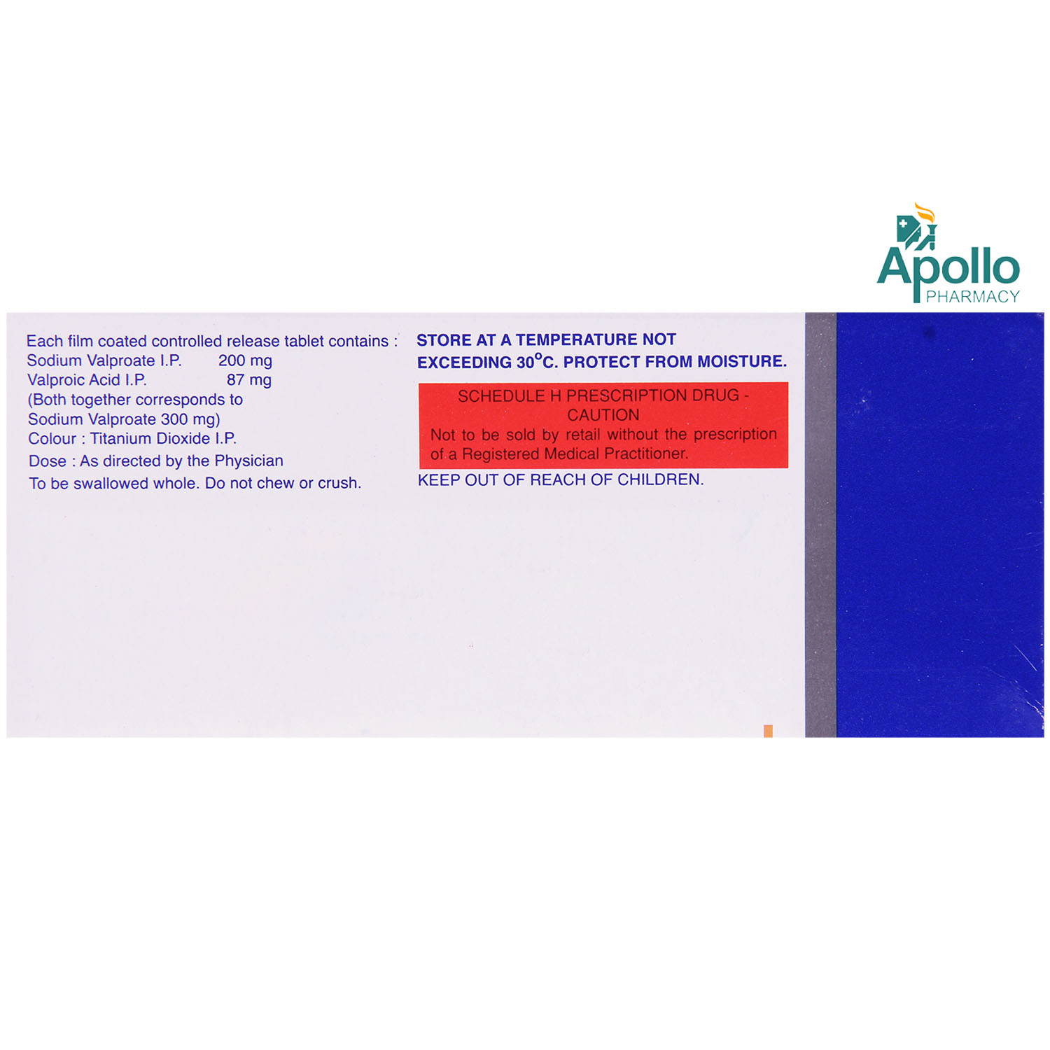 Torvate Chrono 300 Tablet 10's, Pack of 10 TABLETS Torvate Chrono 300 Tablet 10's, Pack of 10 TABLETS