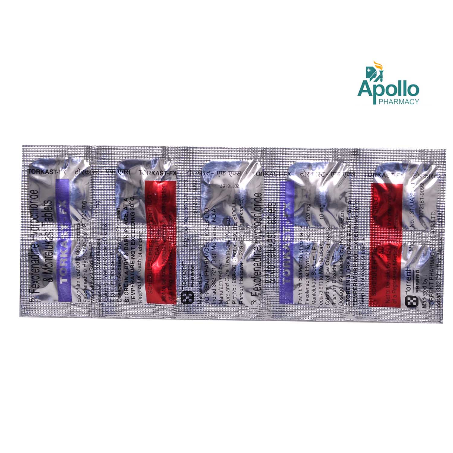 Torkast-FX Tablet 10's, Pack of 10 TABLETS Torkast-FX Tablet 10's, Pack of 10 TABLETS