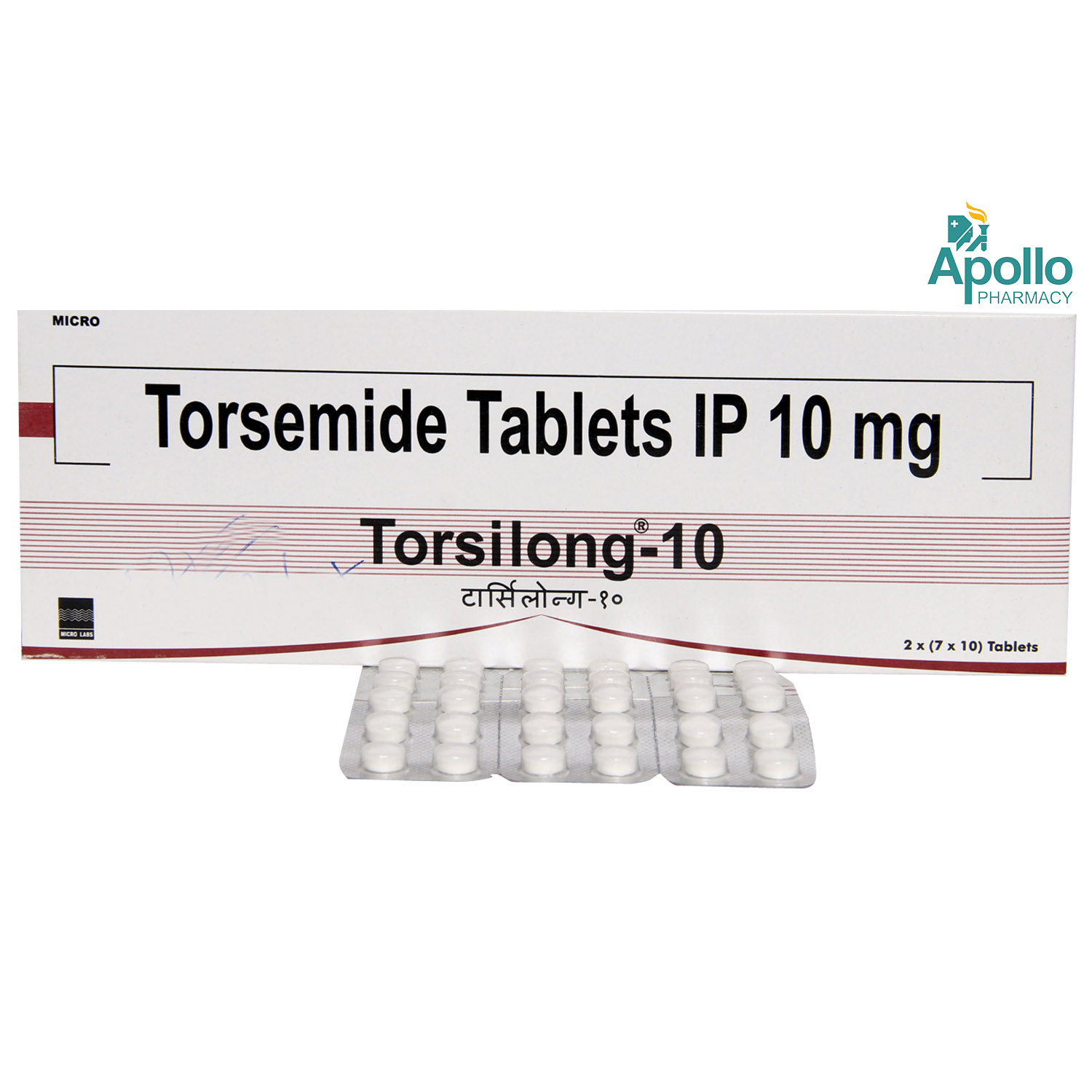 Torsilong-10 Tablet 10's, Pack of 10 TabletS Torsilong-10 Tablet 10's, Pack of 10 TabletS