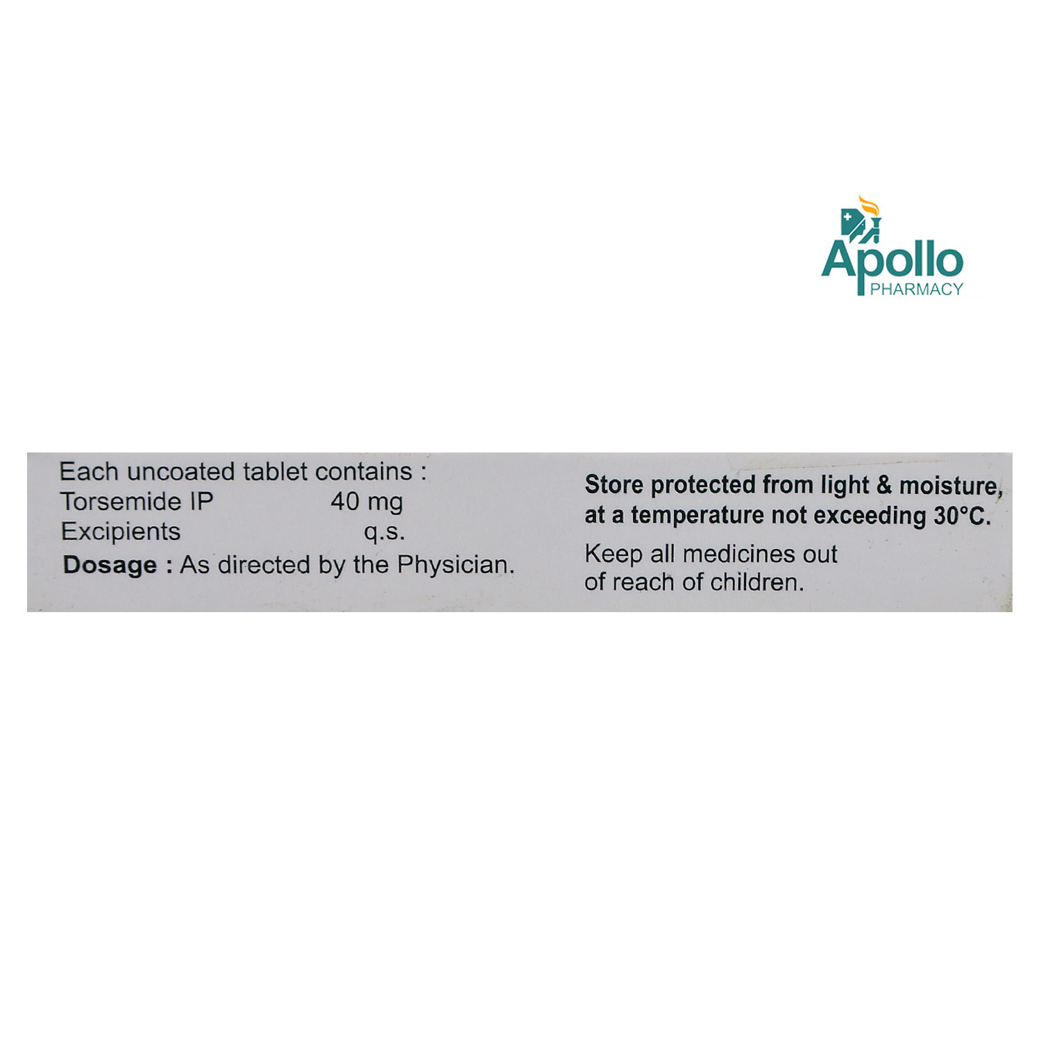 Torsilong-40 Tablet 10's, Pack of 10 TABLETS Torsilong-40 Tablet 10's, Pack of 10 TABLETS