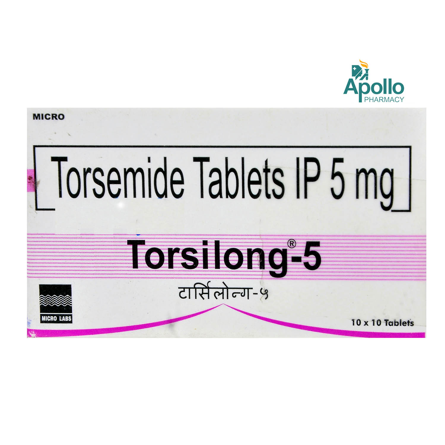 Torsilong-5mg Tablet 10's, Pack of 10 TabletS Torsilong-5mg Tablet 10's, Pack of 10 TabletS