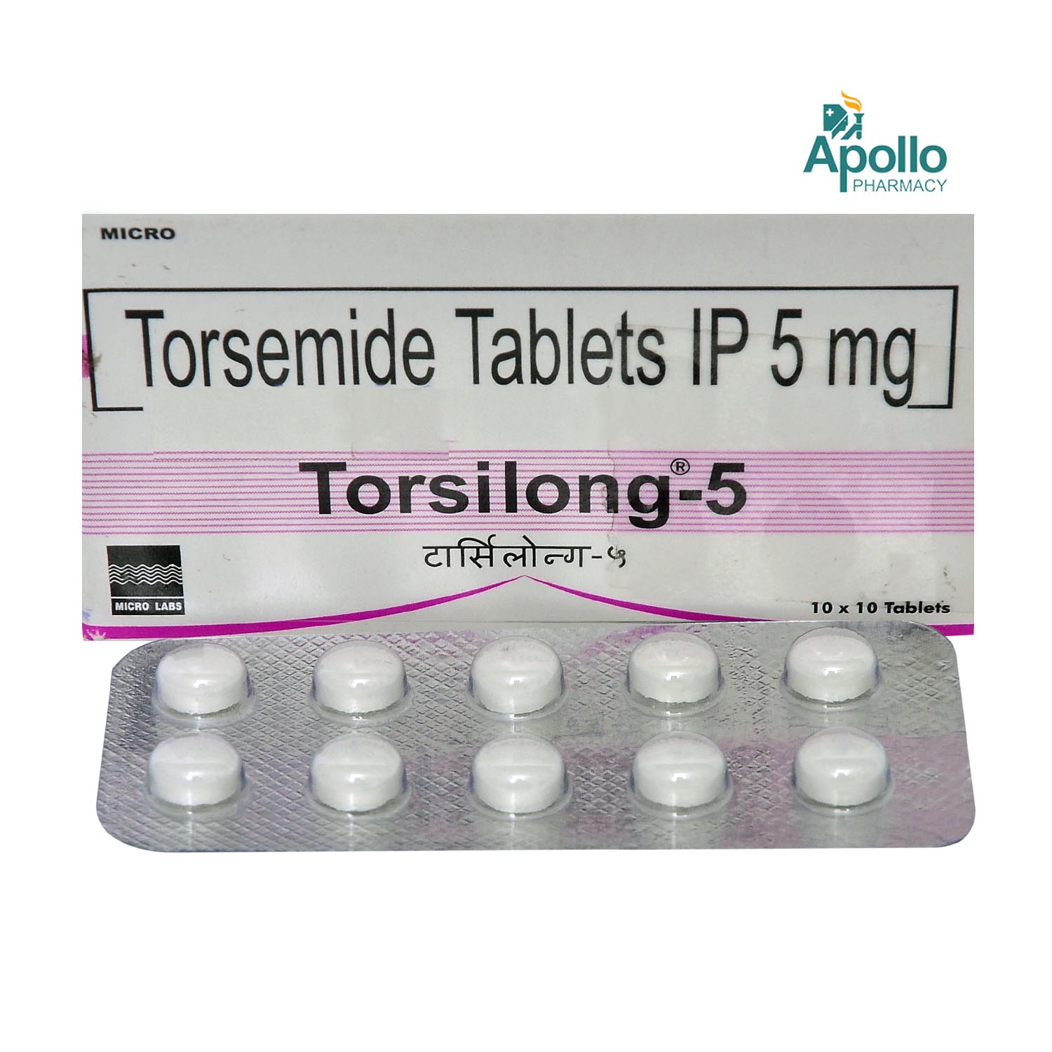 Torsilong-5mg Tablet 10's, Pack of 10 TabletS Torsilong-5mg Tablet 10's, Pack of 10 TabletS