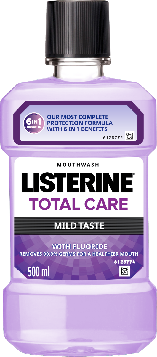 Listerine Total Care Mild Taste Mouthwash, 500 ml Price, Uses, Side