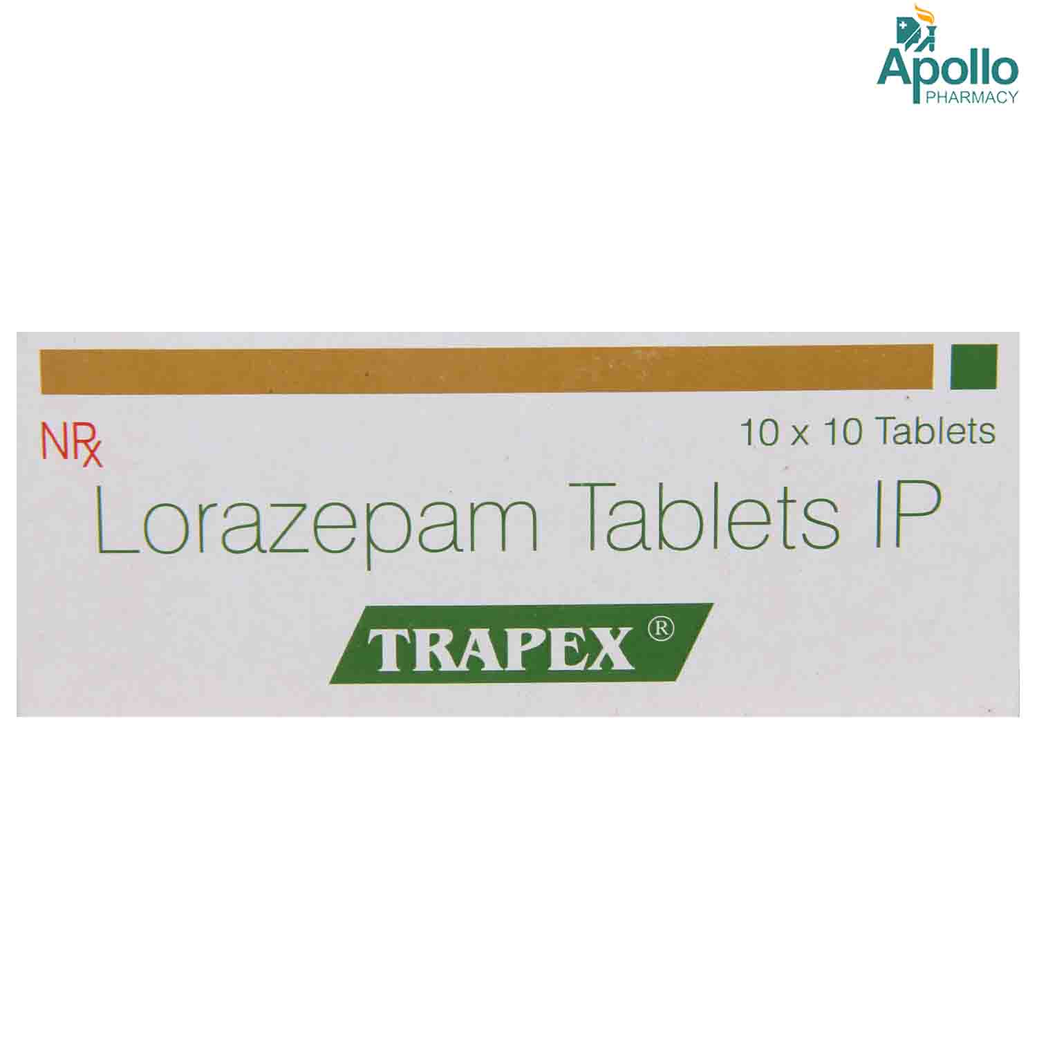 TRAPEX 1MG TABLET, Pack of 10 TABLETS TRAPEX 1MG TABLET, Pack of 10 TABLETS
