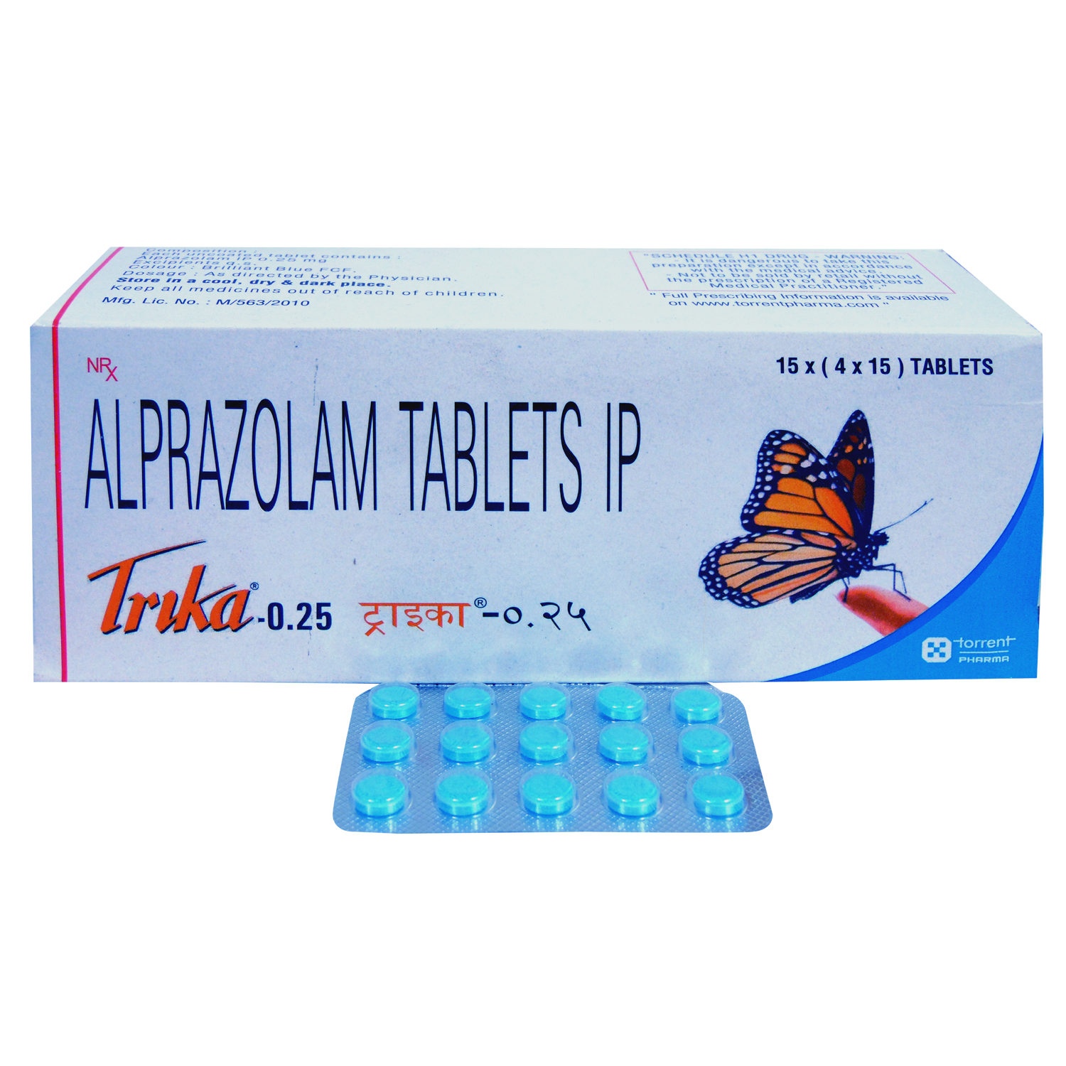 Trika-0.25 Tablet 15's, Pack of 15 TABLETS Trika-0.25 Tablet 15's, Pack of 15 TABLETS