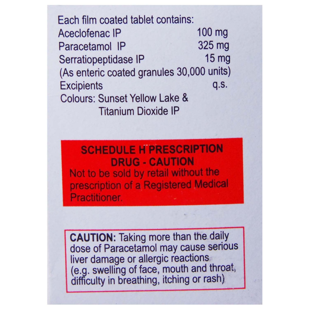 TRIOFLAM TABLET, Pack of 10 TabletS TRIOFLAM TABLET, Pack of 10 TabletS