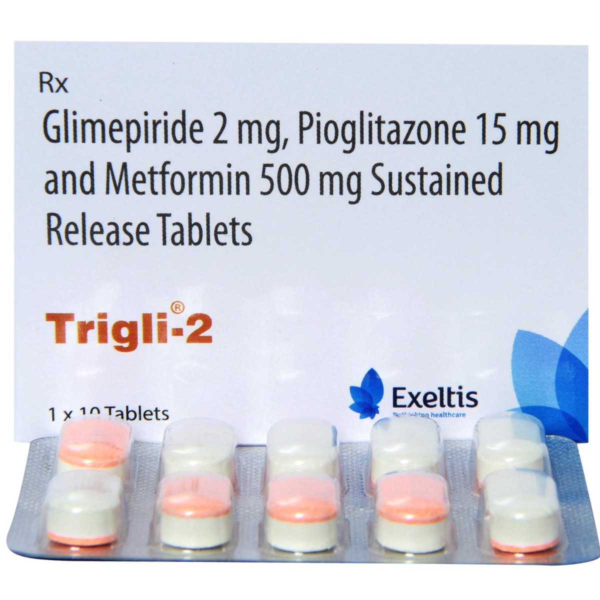 Trigli 2 Tablet 10's, Pack of 10 Trigli 2 Tablet 10's, Pack of 10