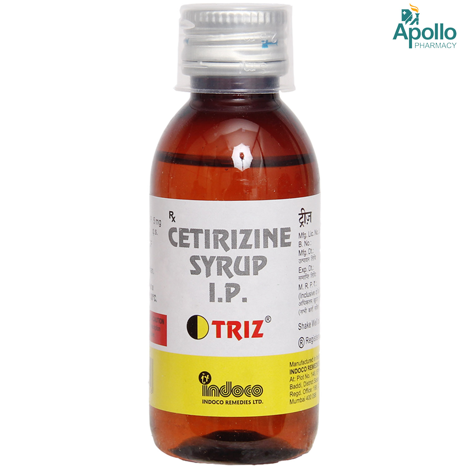 Triz Syrup 60 ml, Pack of 1 Syrup Triz Syrup 60 ml, Pack of 1 Syrup