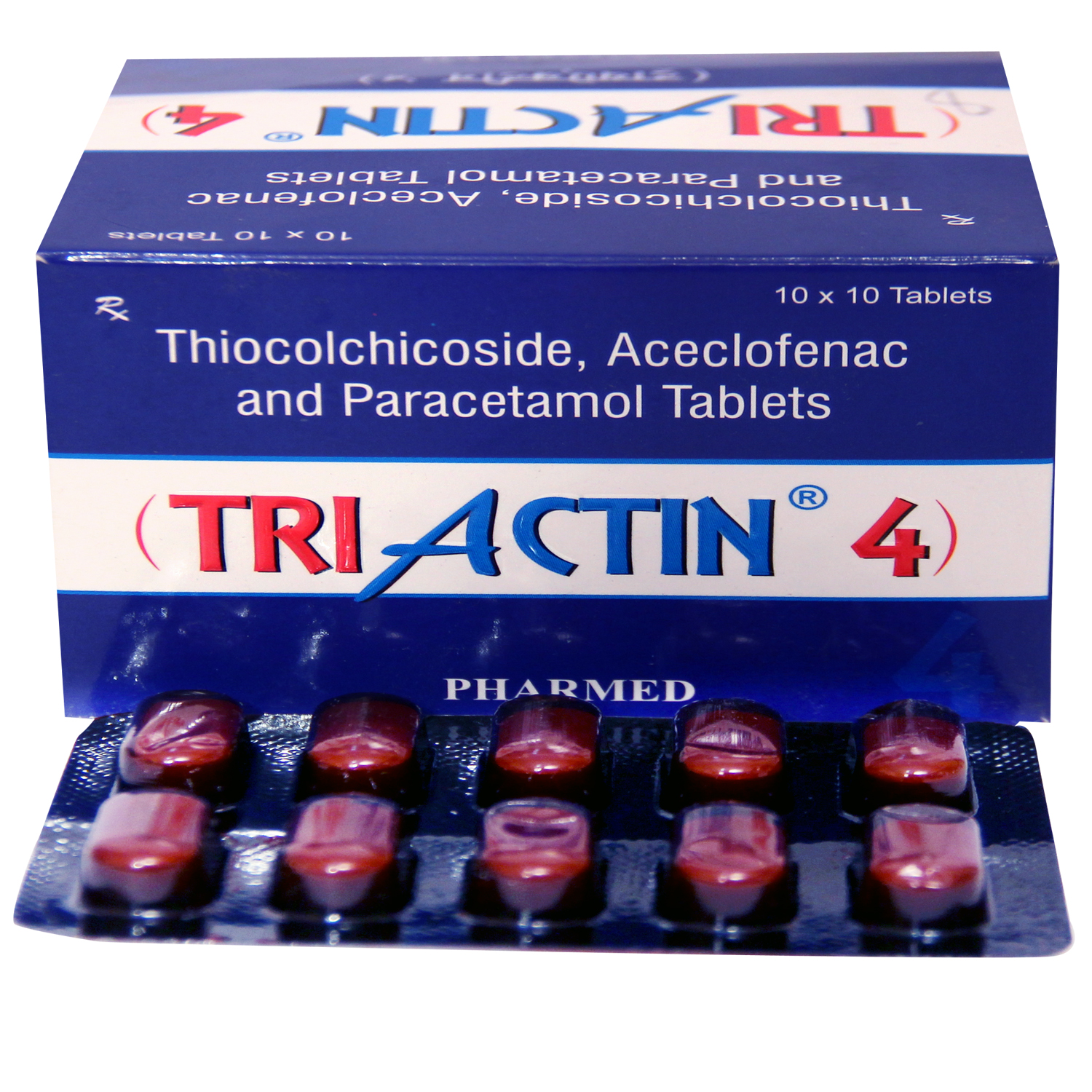 Triactin 4 Tablet 10's, Pack of 10 Triactin 4 Tablet 10's, Pack of 10