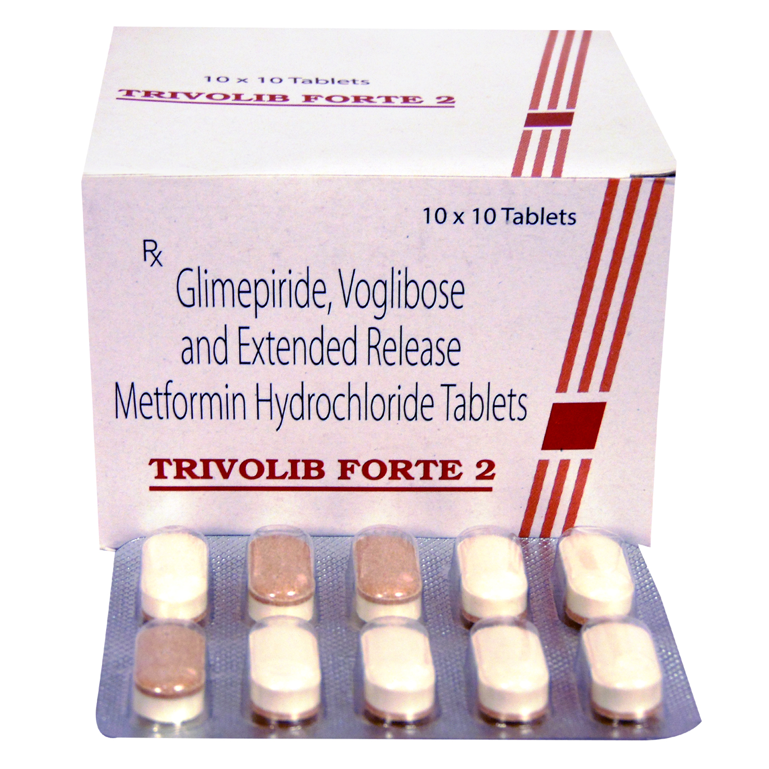 Trivolib Forte 2 Tablet 10's, Pack of 10 Trivolib Forte 2 Tablet 10's, Pack of 10