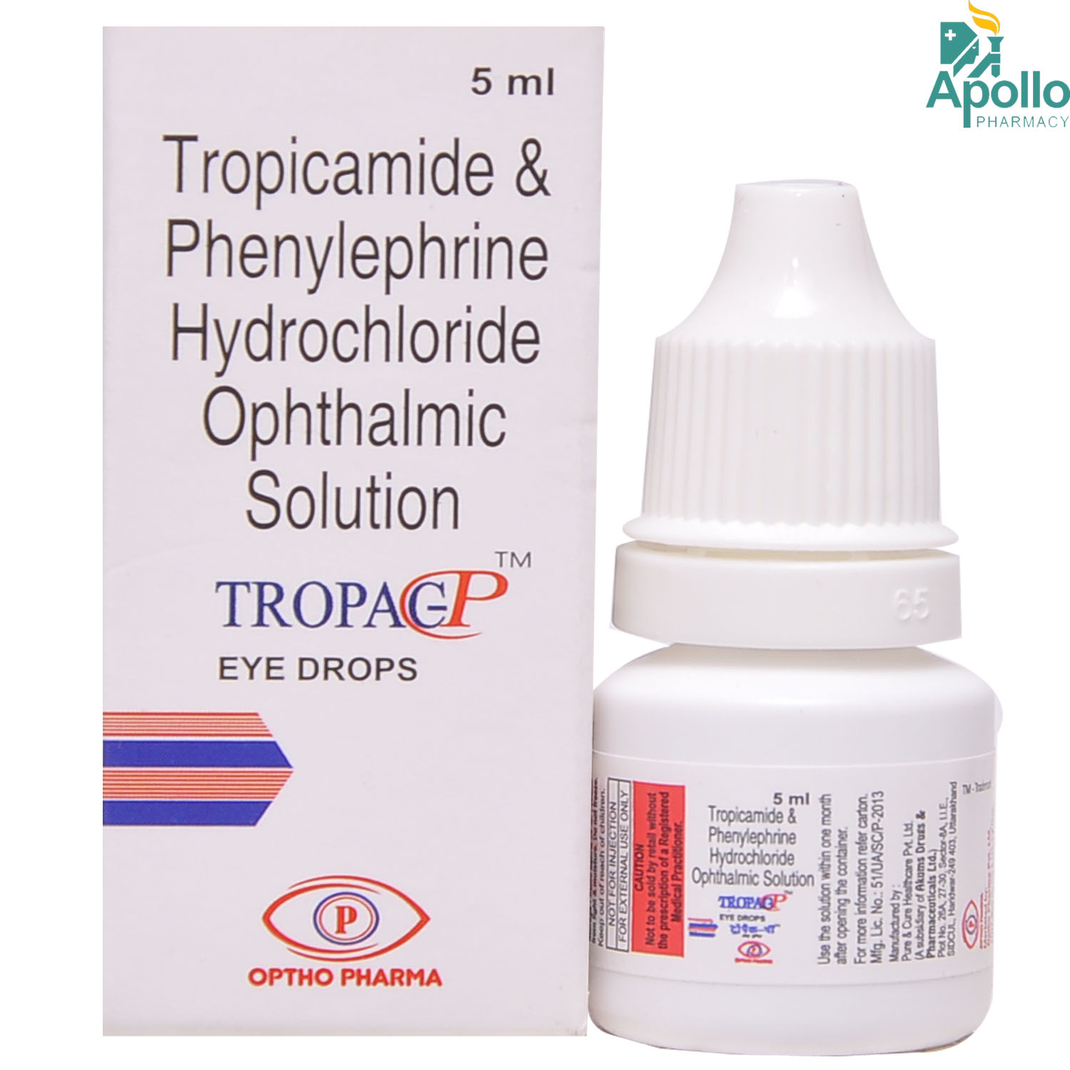 Tropac P Eye Drops 5 ml, Pack of 1 EYE DROPS Tropac P Eye Drops 5 ml, Pack of 1 EYE DROPS