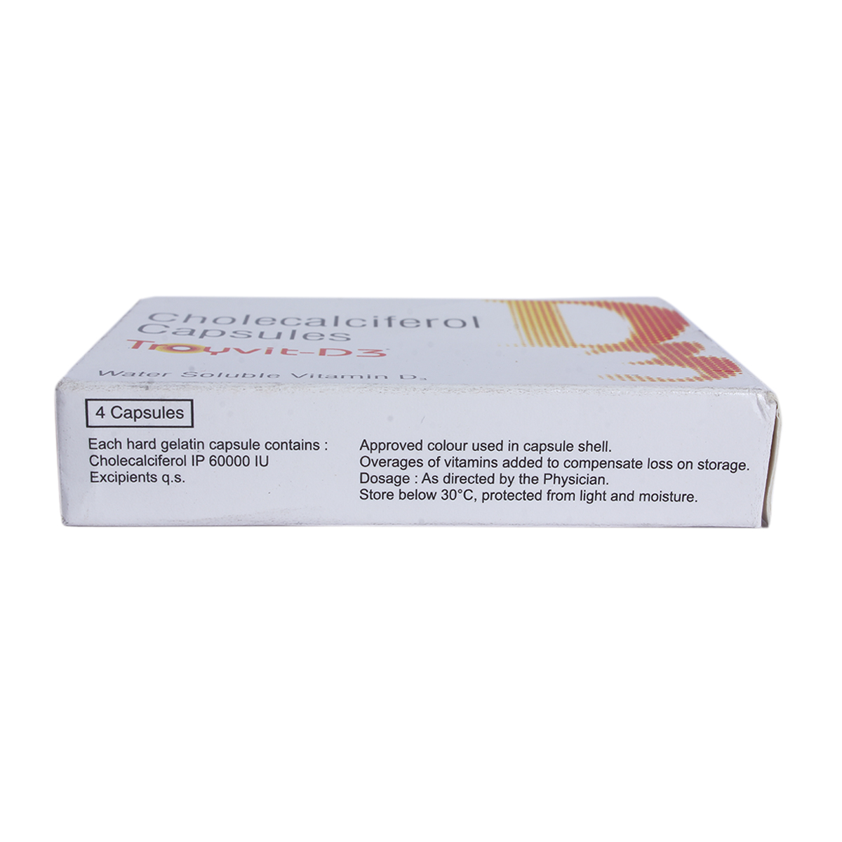 Troyvit D3 Capsule 4's, Pack of 4 Troyvit D3 Capsule 4's, Pack of 4