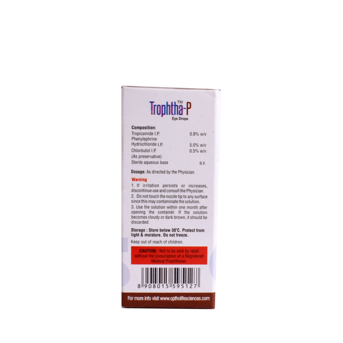 Trophtha-P Eye Drops 5 ml, Pack of 1 EYE DROPS Trophtha-P Eye Drops 5 ml, Pack of 1 EYE DROPS