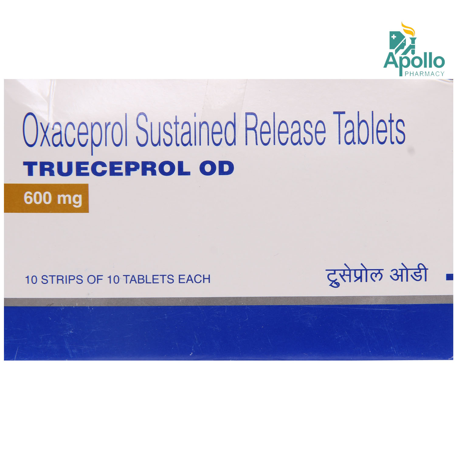 Buy Trueceprol OD 600 Tablet 10's Online