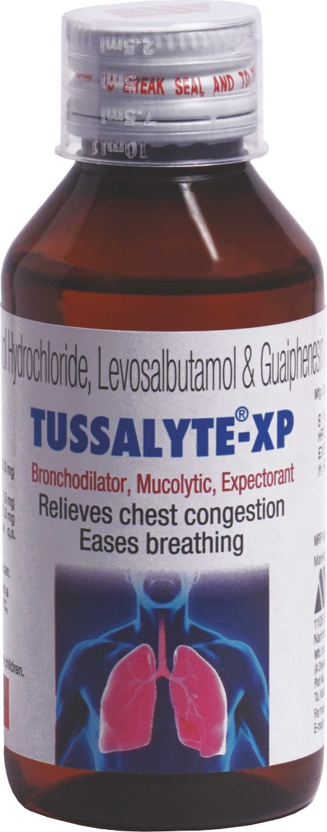 Tussalyte-XP Syrup 100 ml, Pack of 1 LIQUID Tussalyte-XP Syrup 100 ml, Pack of 1 LIQUID