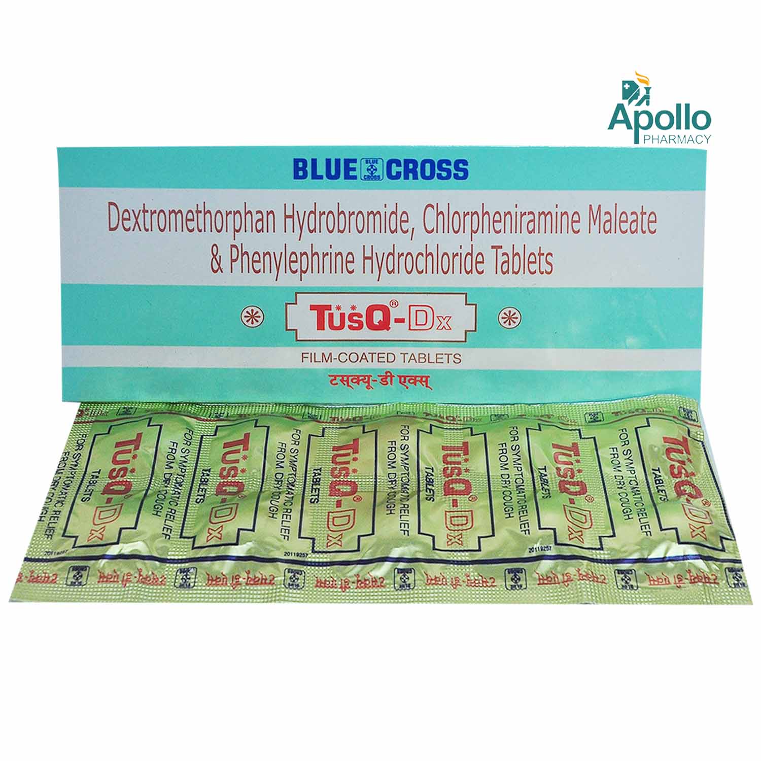 Tusq-DX Tablet 10's, Pack of 10 TabletS Tusq-DX Tablet 10's, Pack of 10 TabletS