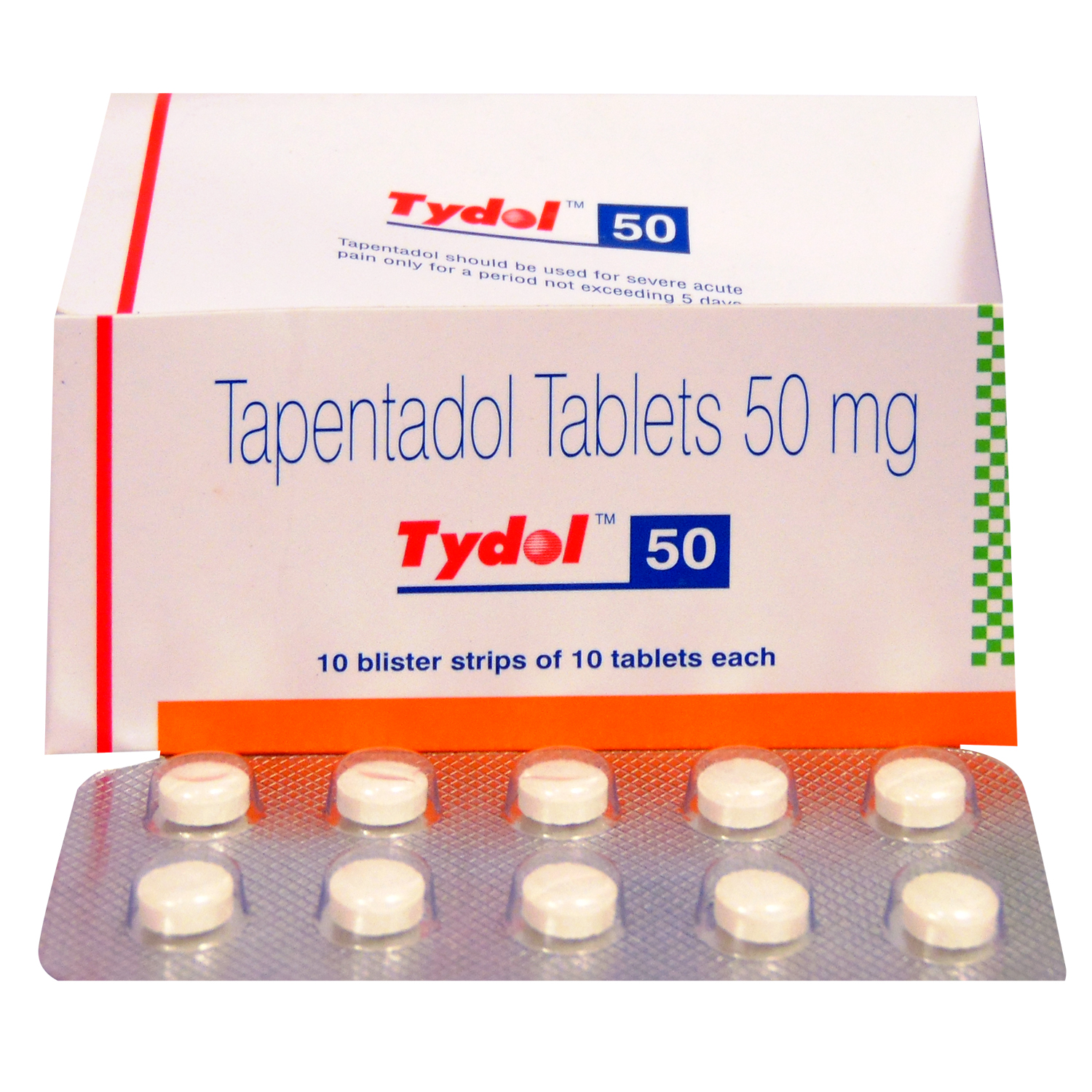 Tydol 50 Tablet 10's, Pack of 10 TABLETS Tydol 50 Tablet 10's, Pack of 10 TABLETS
