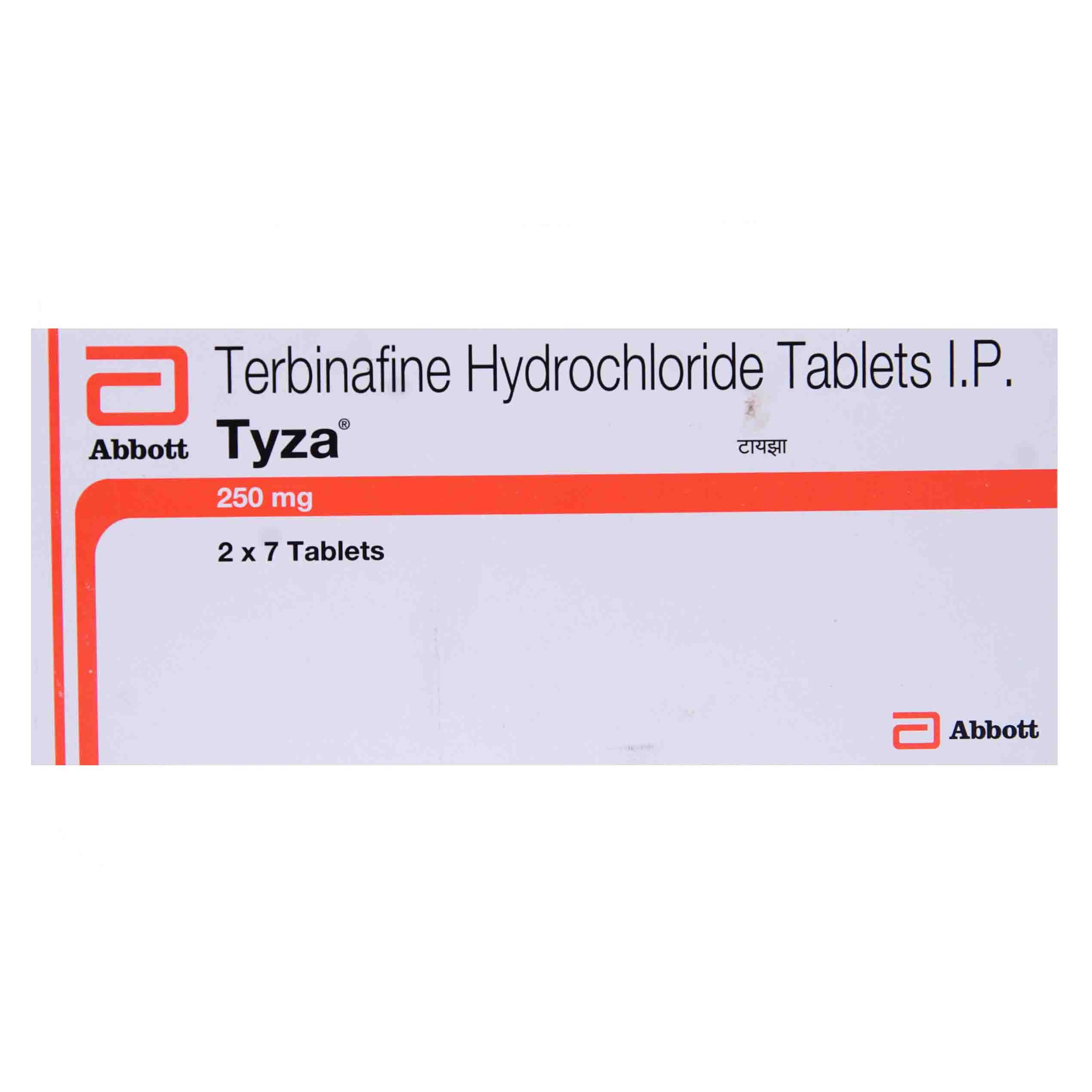 Tyza 250 mg Tablet 7's, Pack of 7 TABLETS Tyza 250 mg Tablet 7's, Pack of 7 TABLETS
