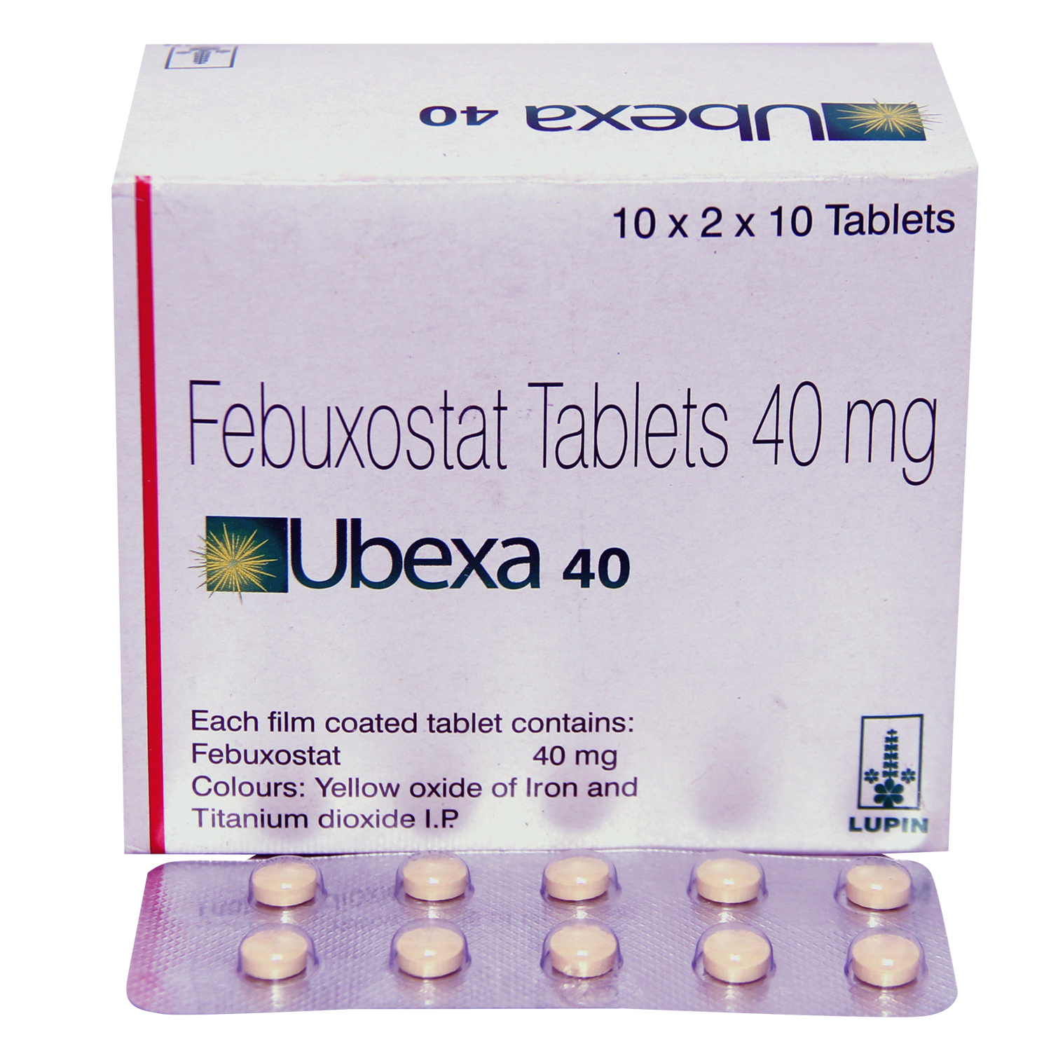 Ubexa 40 mg Tablet 10's, Pack of 10 TABLETS Ubexa 40 mg Tablet 10's, Pack of 10 TABLETS