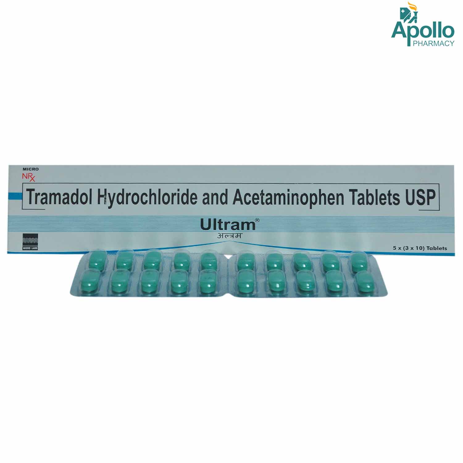 Ultram Tablet 10's, Pack of 10 Ultram Tablet 10's, Pack of 10