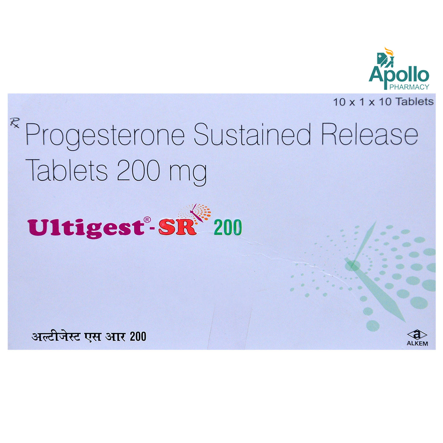 Ultigest-SR 200 Tablet 10's, Pack of 10 TABLETS Ultigest-SR 200 Tablet 10's, Pack of 10 TABLETS