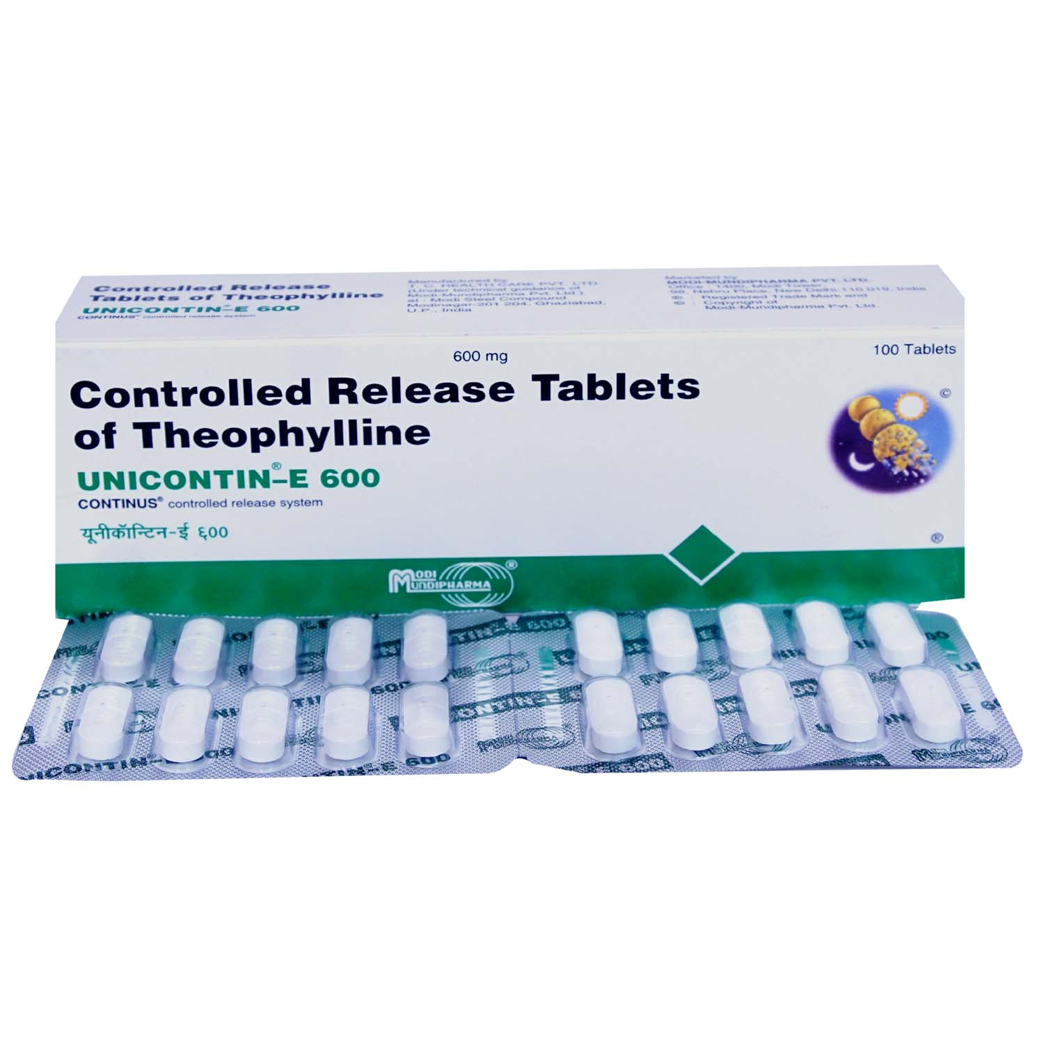 Buy Unicontin-E 600 Tablet 10's Online