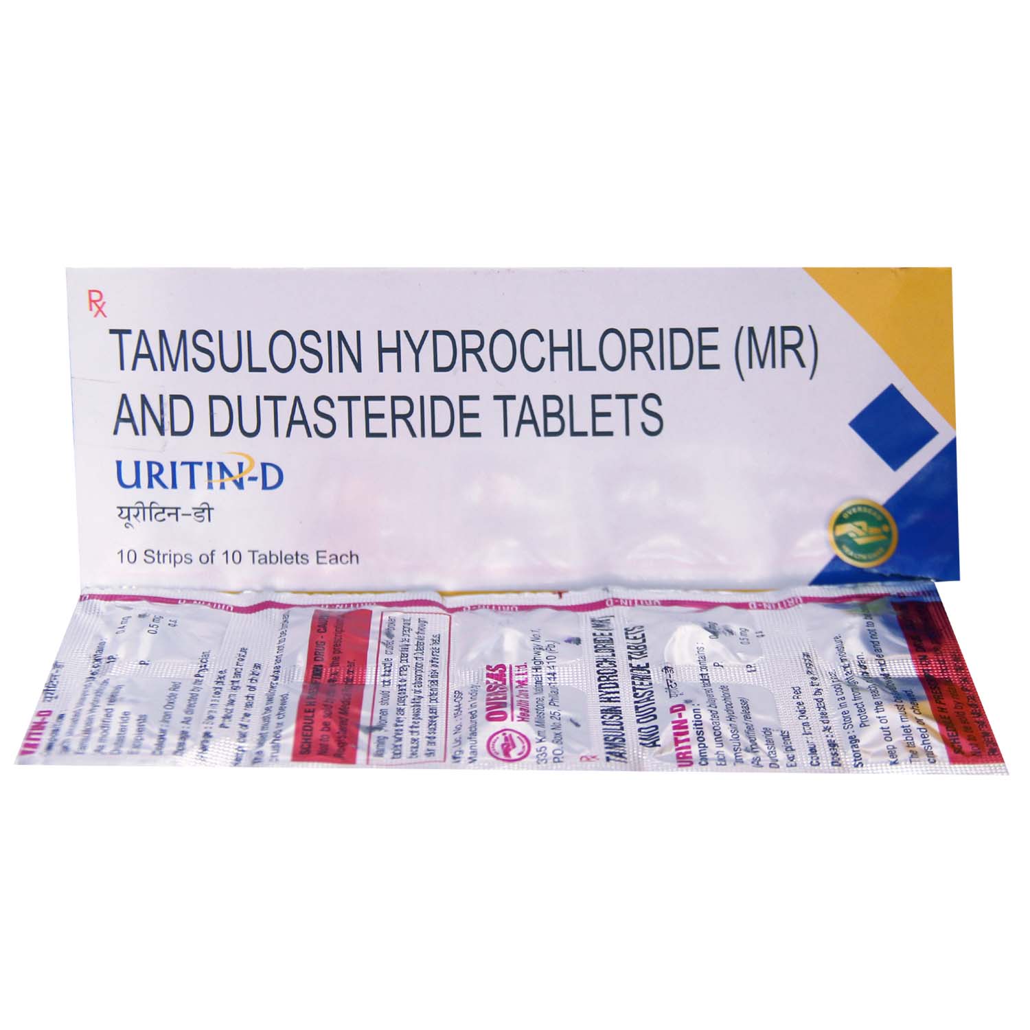 Uritin D Tablet 10's, Pack of 10 Uritin D Tablet 10's, Pack of 10