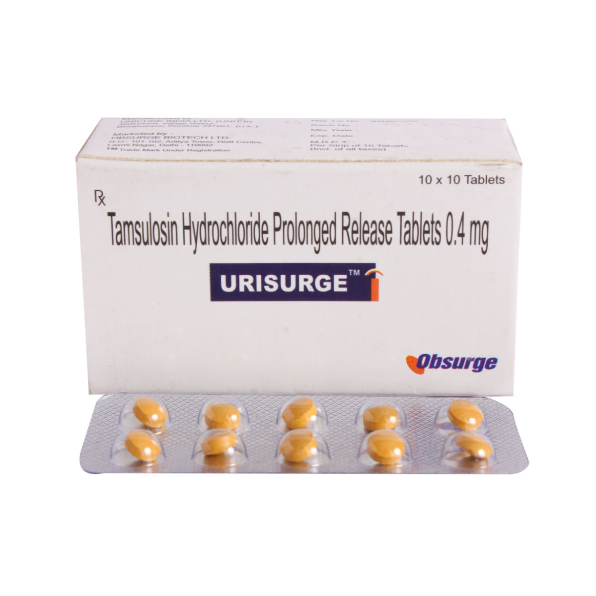 Urisurge Tablet 10's, Pack of 10 TabletS Urisurge Tablet 10's, Pack of 10 TabletS