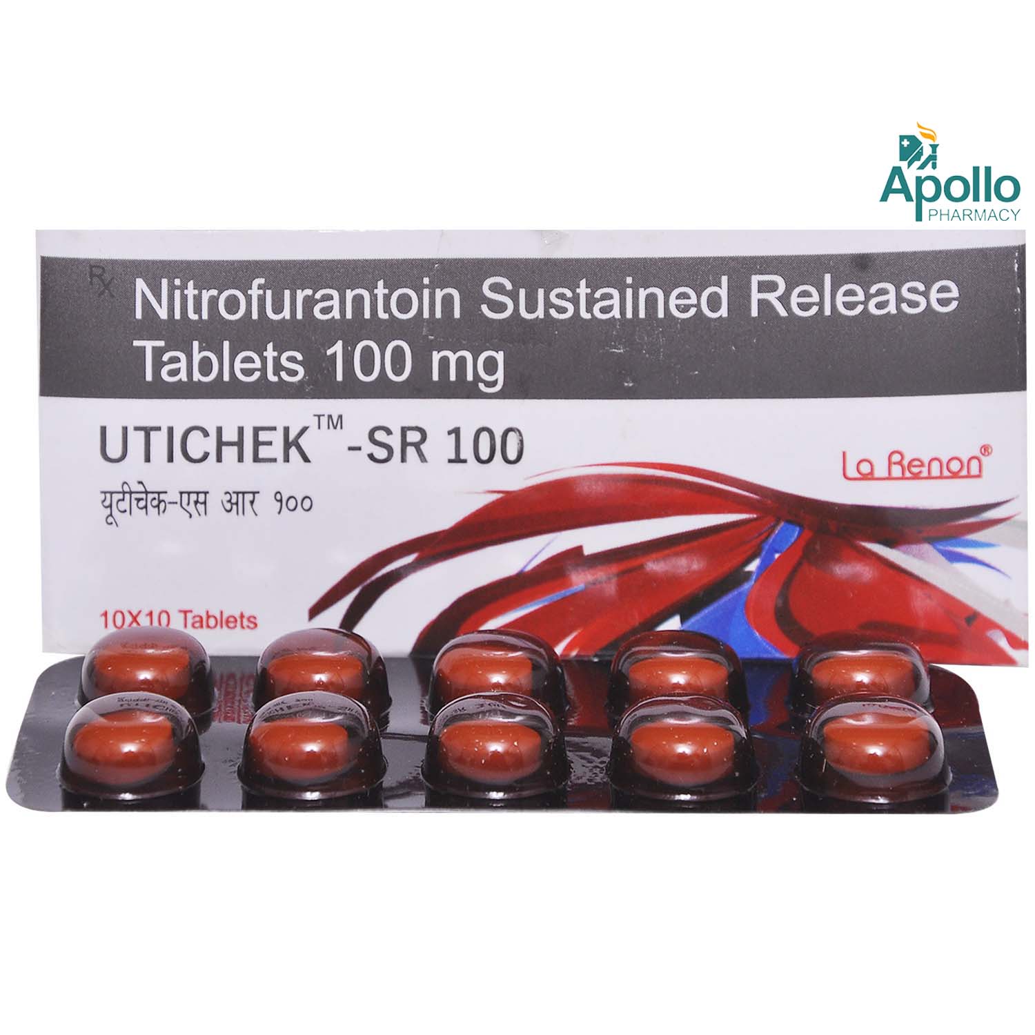 Utichek Sr 100mg Tablet 10's, Pack of 10 TabletS Utichek Sr 100mg Tablet 10's, Pack of 10 TabletS