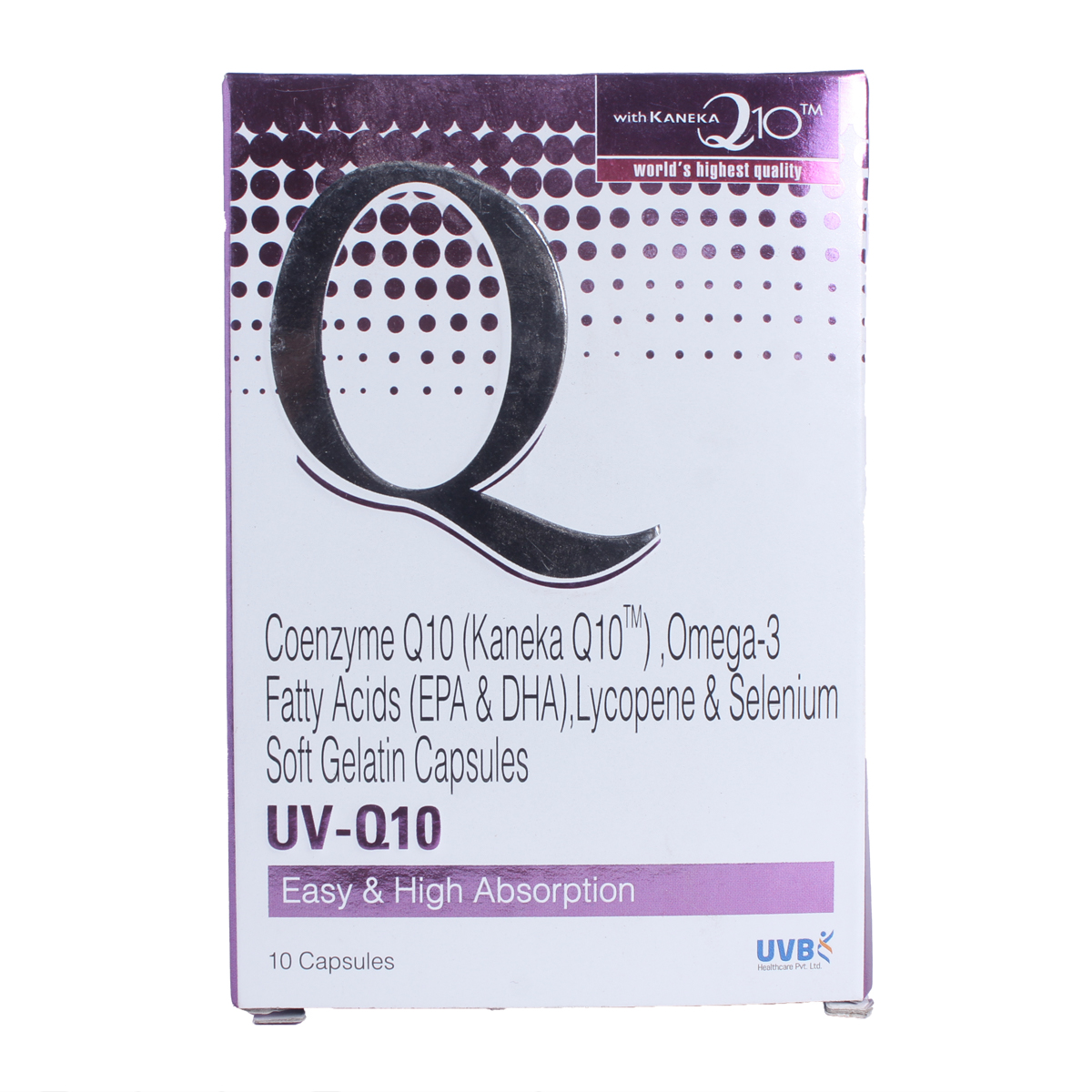UV-Q10 Tablet 10's, Pack of 10 TABLETS UV-Q10 Tablet 10's, Pack of 10 TABLETS