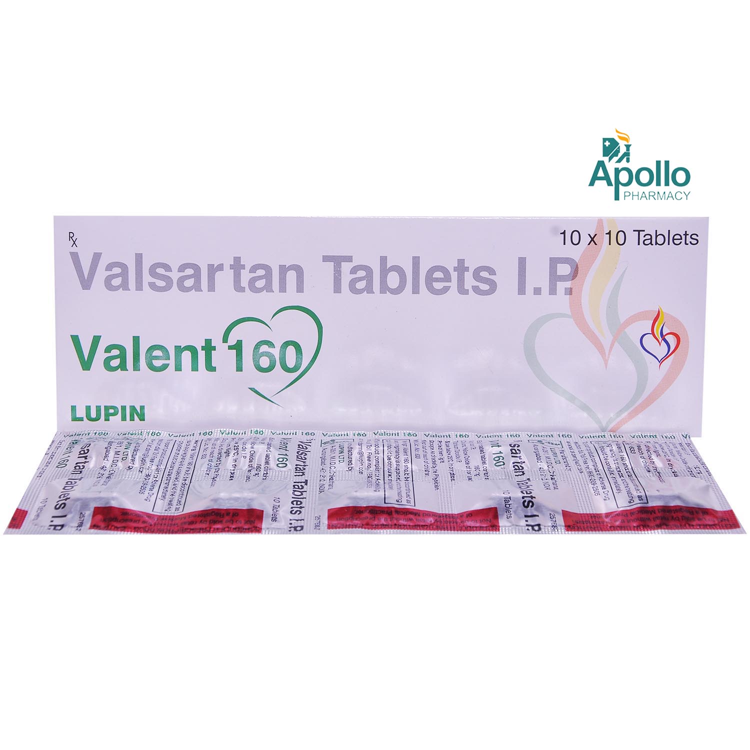 Valent 160 Tablet 10's, Pack of 10 TABLETS Valent 160 Tablet 10's, Pack of 10 TABLETS