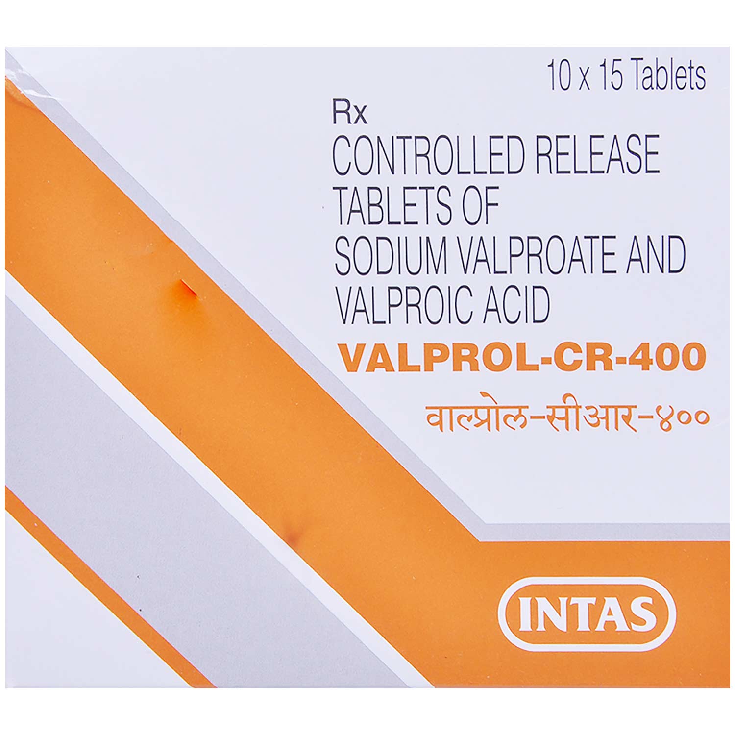 Valprol-CR-400 Tablet 15's, Pack of 15 TABLETS Valprol-CR-400 Tablet 15's, Pack of 15 TABLETS