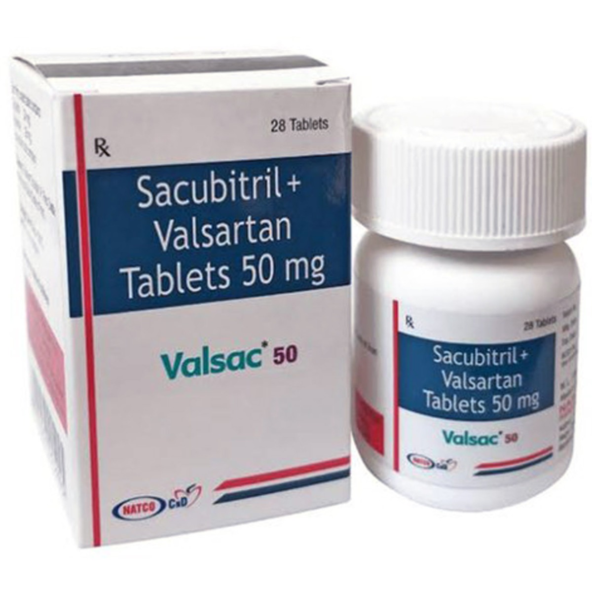 Valsac 50 Tablet 28's, Pack of 1 TABLET Valsac 50 Tablet 28's, Pack of 1 TABLET