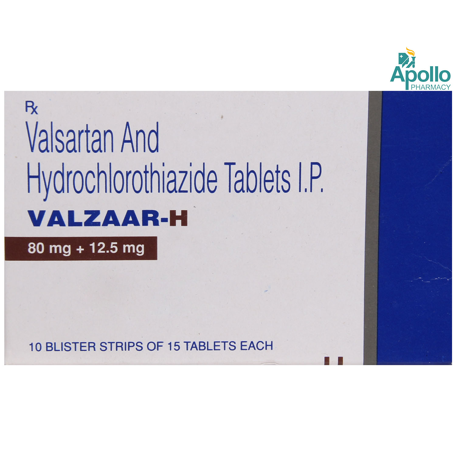 Valzaar-H 80 mg Tablet 15's, Pack of 15 Valzaar-H 80 mg Tablet 15's, Pack of 15
