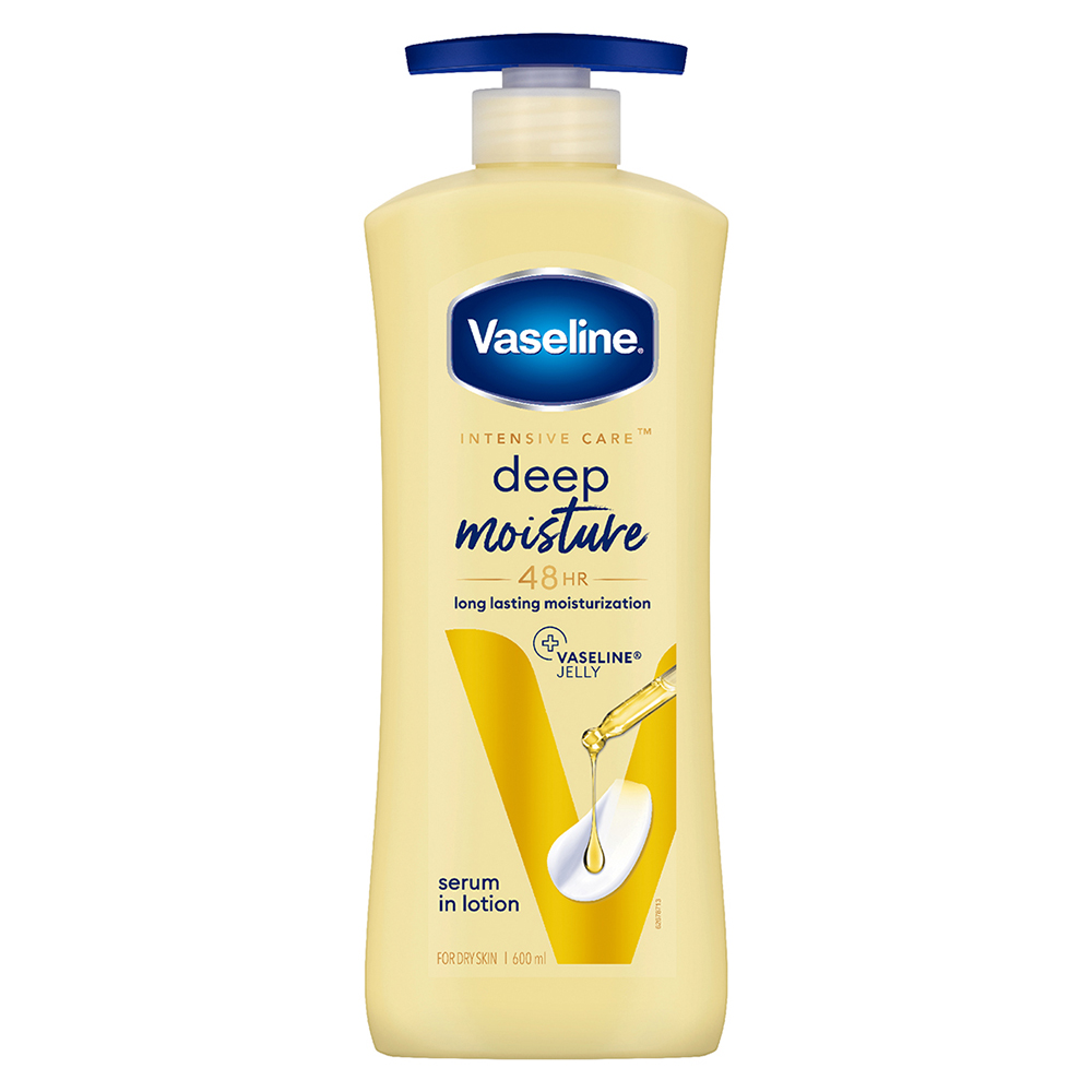 Vaseline Intensive Care Deep Moisture Body Lotion 600 ml, Pack of 1 Vaseline Intensive Care Deep Moisture Body Lotion 600 ml, Pack of 1