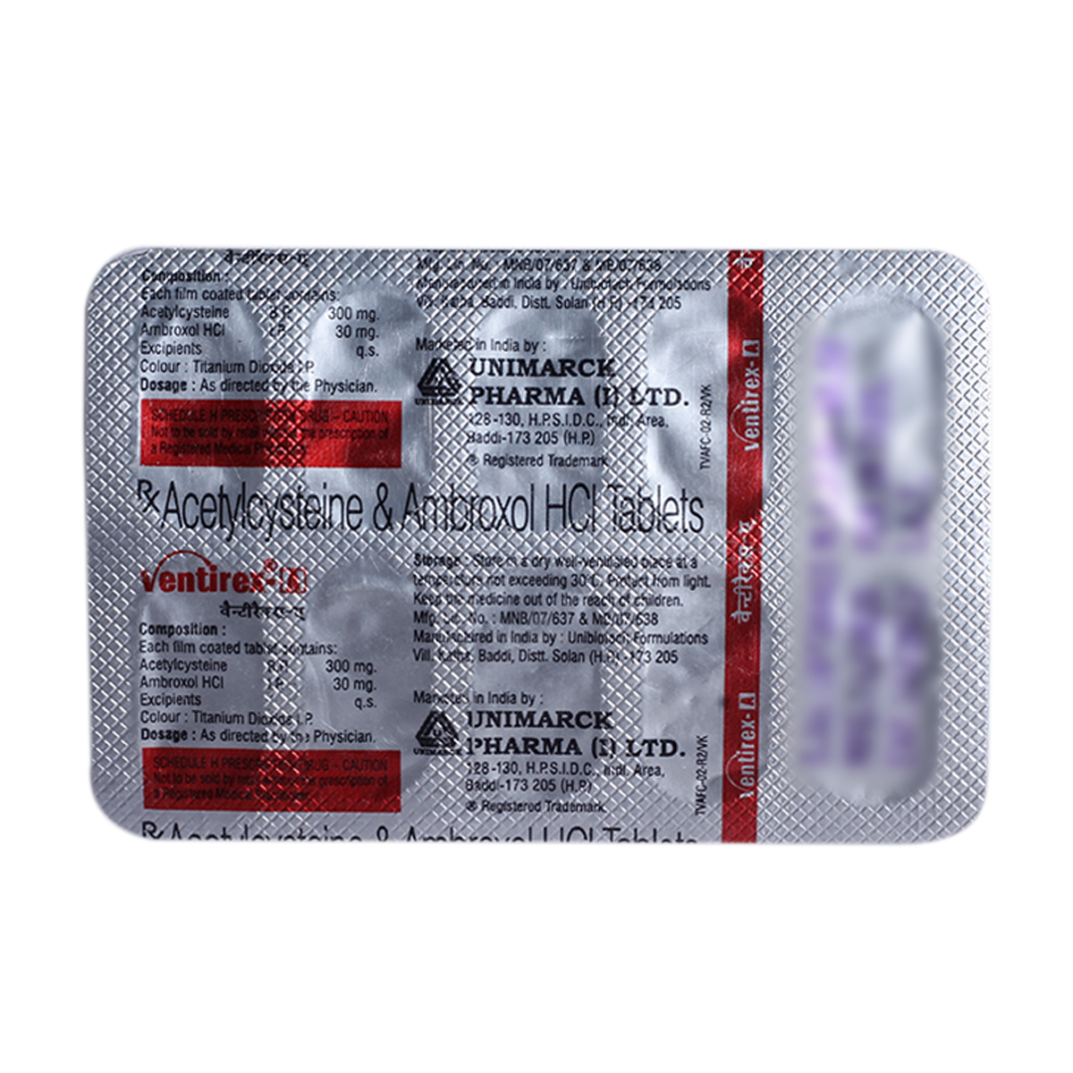 Ventirex A Tablet 10's, Pack of 10 TABLETS Ventirex A Tablet 10's, Pack of 10 TABLETS