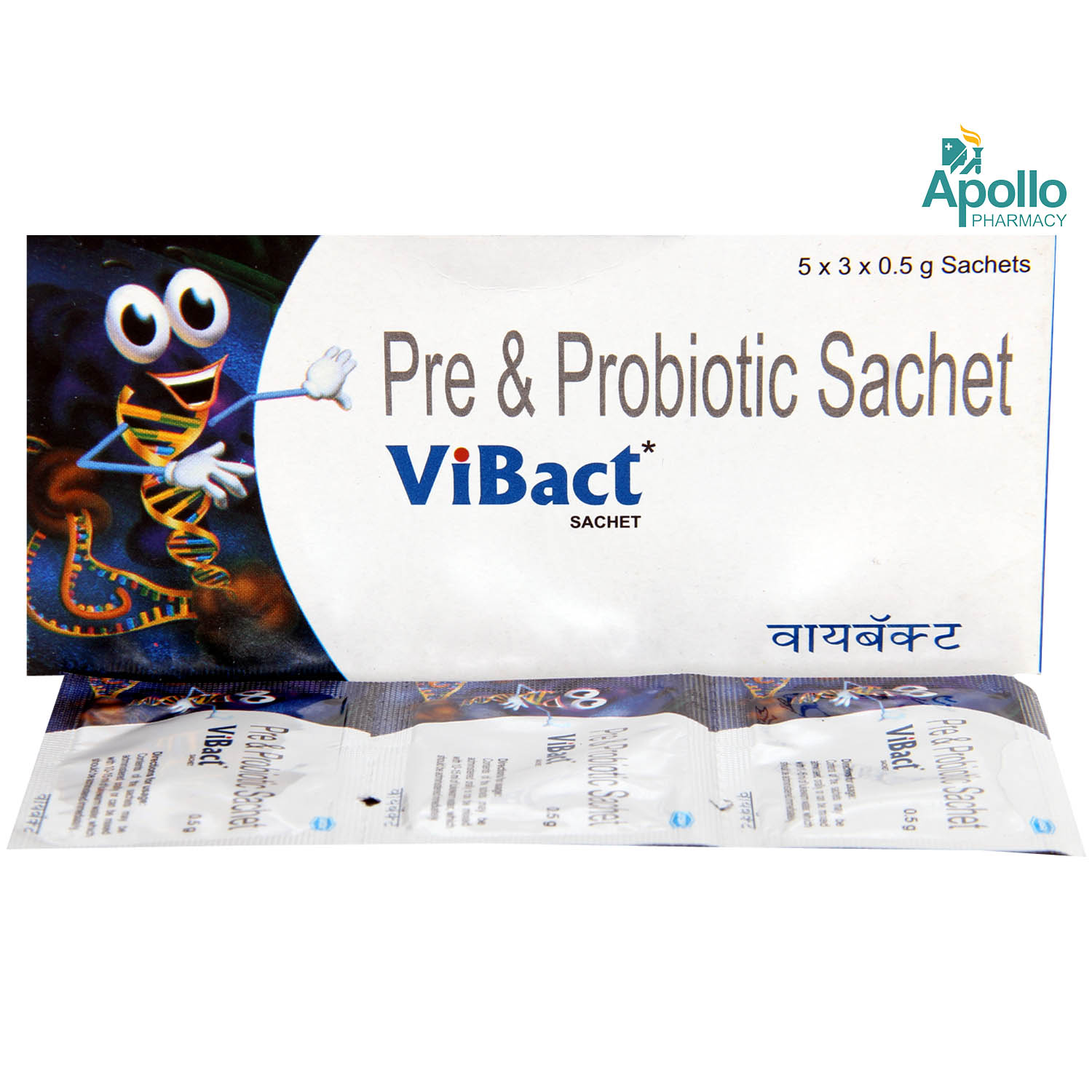 Vibact Sachet 0.5 gm, Pack of 1 Powder Vibact Sachet 0.5 gm, Pack of 1 Powder