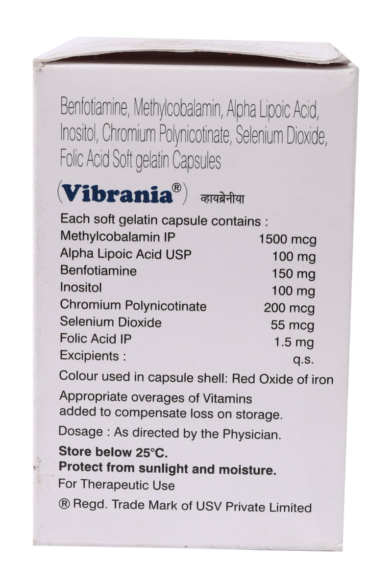 Vibrania Capsule 10's, Pack of 10 CAPSULES Vibrania Capsule 10's, Pack of 10 CAPSULES