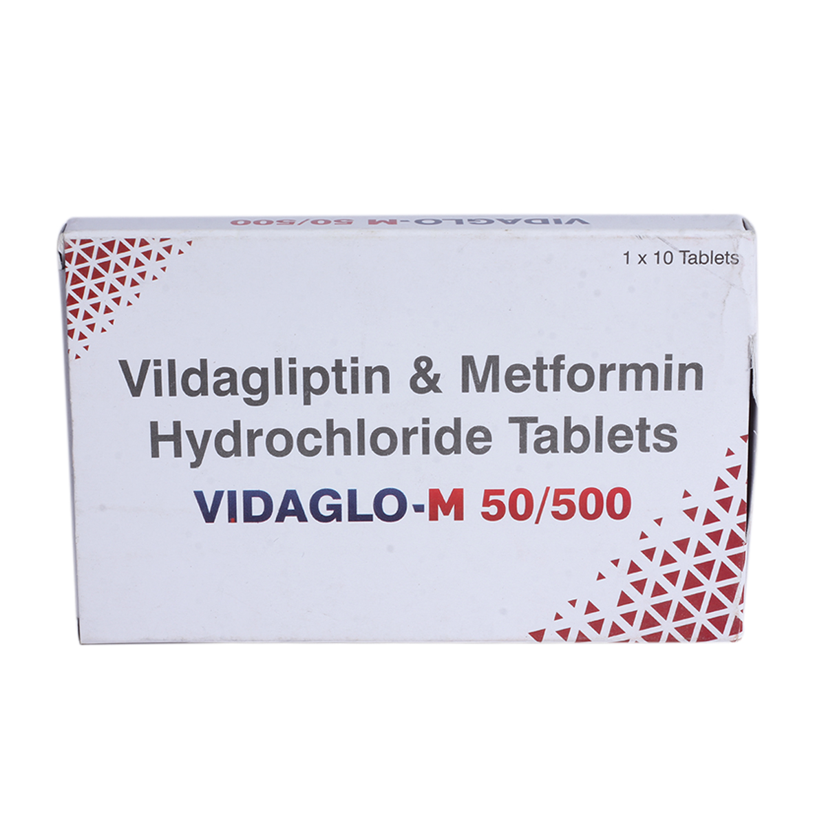 Vidaglo-M 50 mg/500 mg Tablet 10's, Pack of 10 TABLETS Vidaglo-M 50 mg/500 mg Tablet 10's, Pack of 10 TABLETS