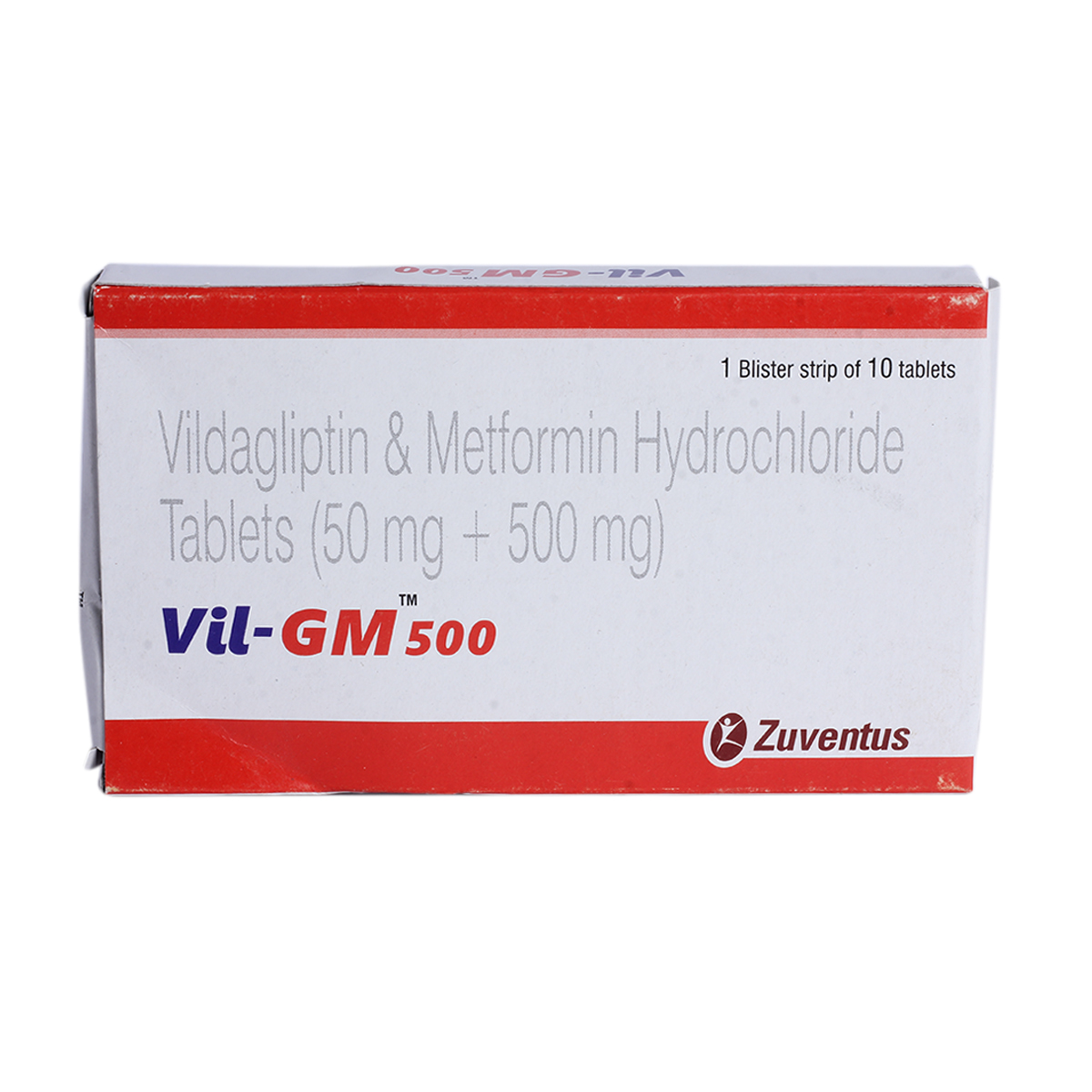Vil GM 500/50mg Tablet 10's, Pack of 10 TABLETS Vil GM 500/50mg Tablet 10's, Pack of 10 TABLETS