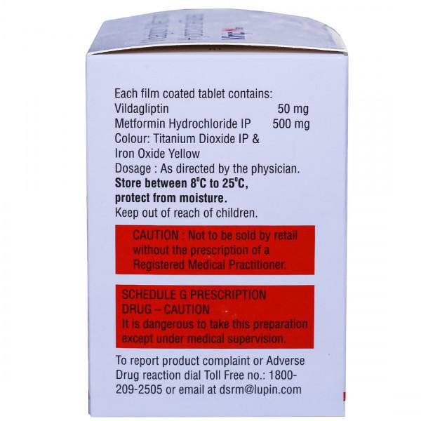 Vilnip M 500 Tablet 15's, Pack of 15 TABLETS Vilnip M 500 Tablet 15's, Pack of 15 TABLETS