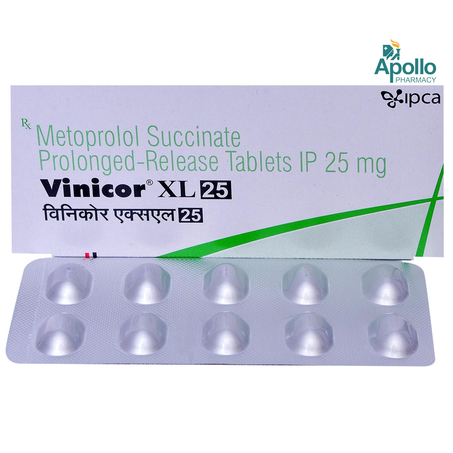 Vinicor XL 25 Tablet 10's, Pack of 10 TABLETS Vinicor XL 25 Tablet 10's, Pack of 10 TABLETS