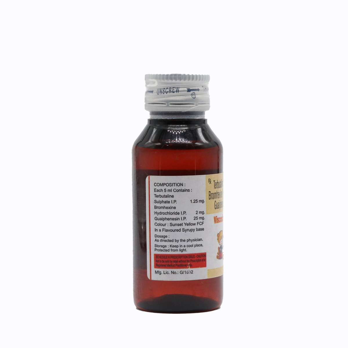 Viscosin Junior Syrup 60 ml, Pack of 1 Syrup Viscosin Junior Syrup 60 ml, Pack of 1 Syrup
