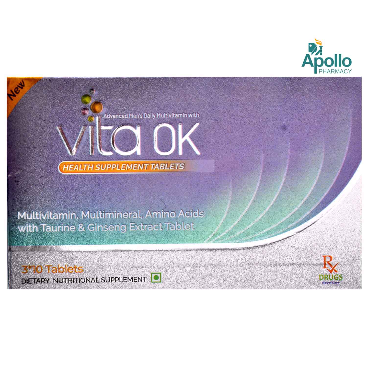 Vita Ok New Tablet 10'S, Pack of 10 TabletS Vita Ok New Tablet 10'S, Pack of 10 TabletS