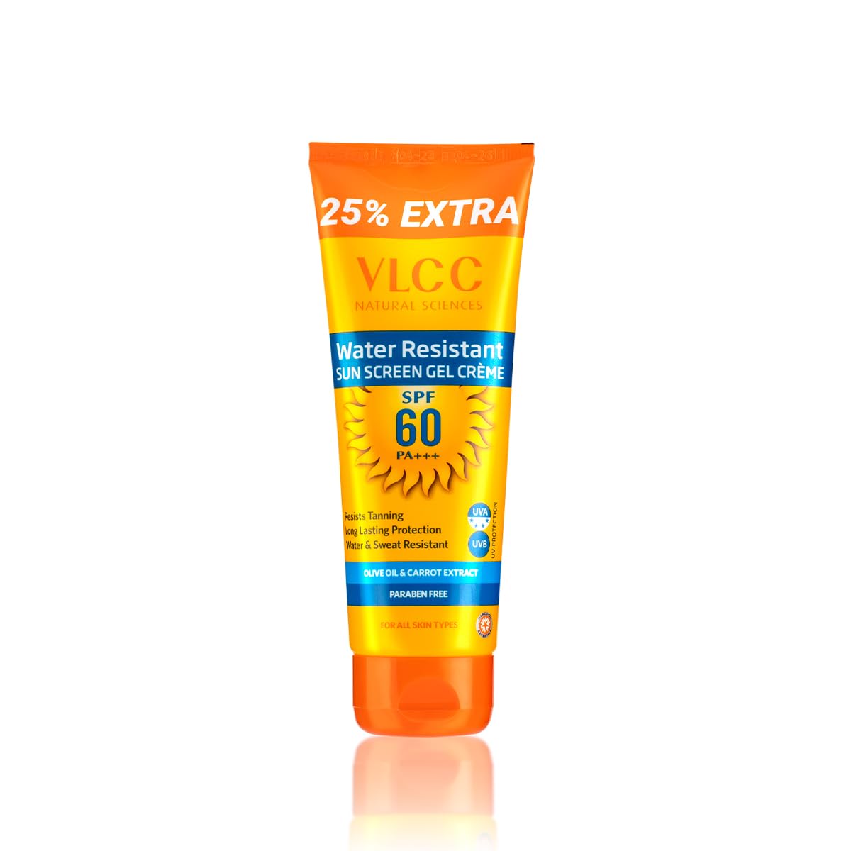 VLCC Water Resistant SPF 60 PA+++ Sunscreen Gel Creme, 100 gm, Pack of 1 VLCC Water Resistant SPF 60 PA+++ Sunscreen Gel Creme, 100 gm, Pack of 1