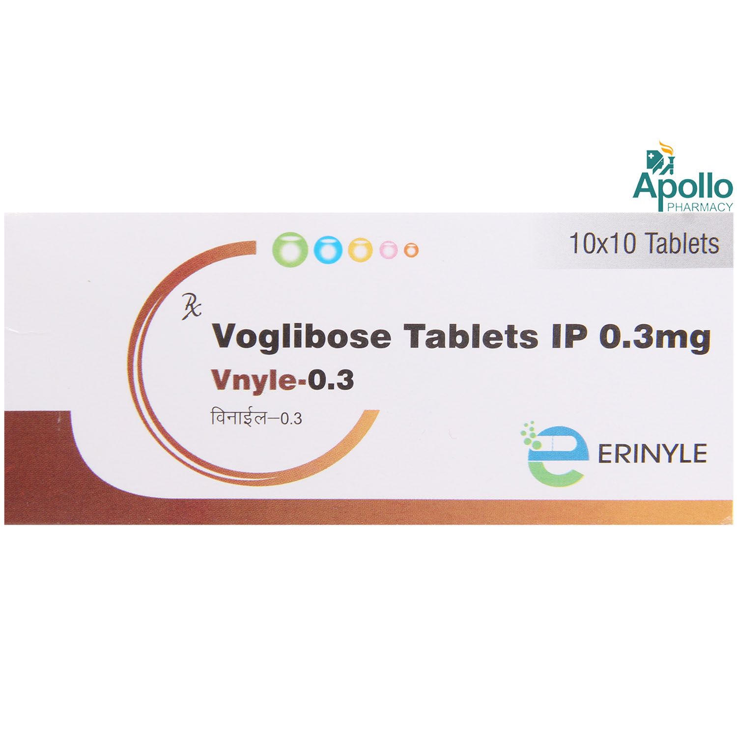 V Nyle 0.3 mg Tablet 10's, Pack of 10 TabletS V Nyle 0.3 mg Tablet 10's, Pack of 10 TabletS