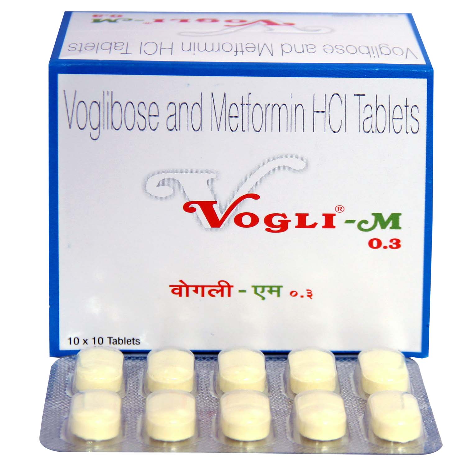 Vogli-M 0.3 Tablet 10's, Pack of 10 Vogli-M 0.3 Tablet 10's, Pack of 10